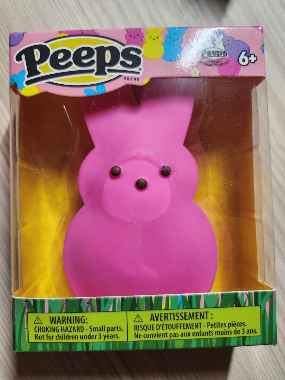 Peeps Pink Bunny Squishy
